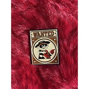 New McDonald's Hamburglar Western Wanted Poster Hat Lapel Enamel Pin Nostalgia